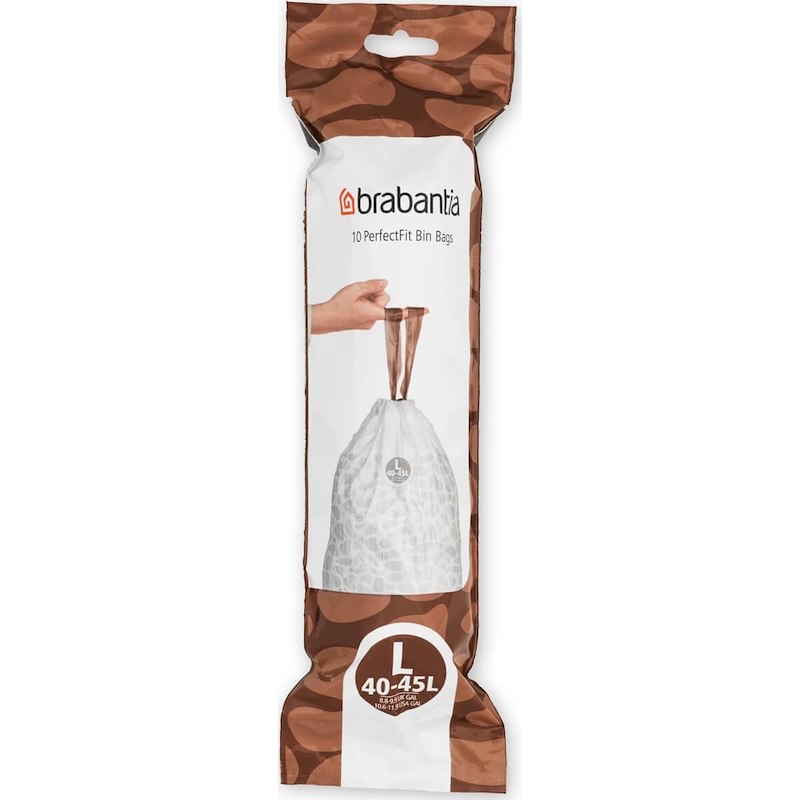 Spandeposer Brabantia L 40-45L m/snorluk /10 stk.