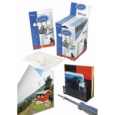 Klæbemasse Tack-all aftagelig 50g hvid