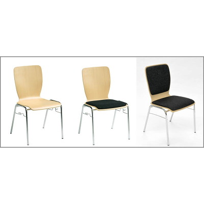 Stabelstol LifeTime Elegance krom stel