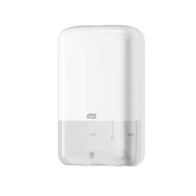 Dispenser Tork Bulk T3 hvid t/toiletpapir i ark 556000