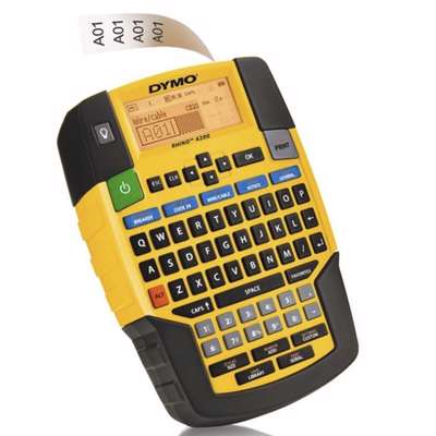 Labelmaskine DYMO Rhino 4200 t/Rhino tape 6-19mm