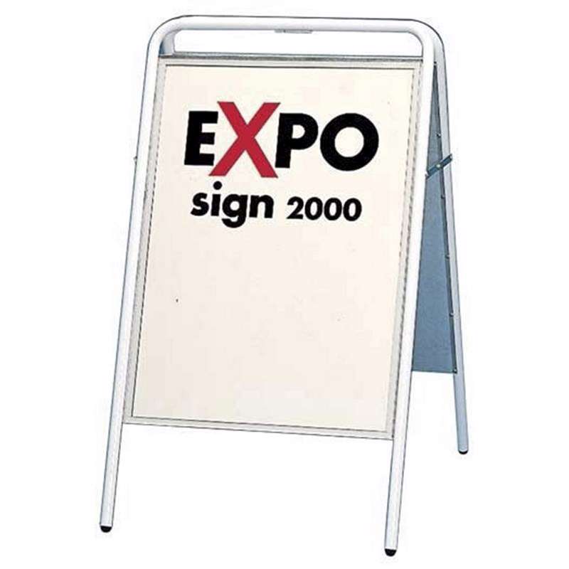 Gadeskilt Expo sign 3313 hvid 50x70cm