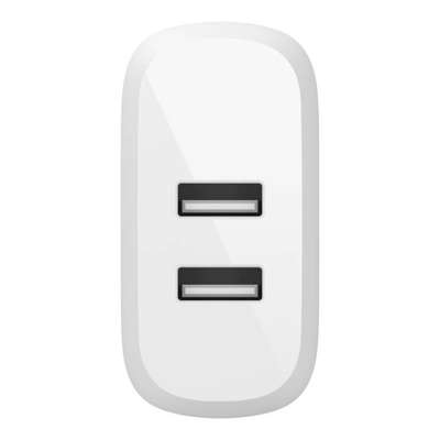 Oplader Belkin Dual USB væg dobb 12W