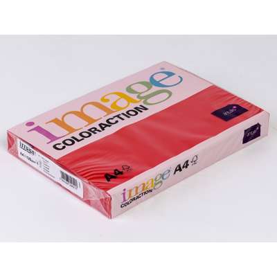 Kopipapir Image Coloraction A4 120g koral rød CO44 250ark/pk