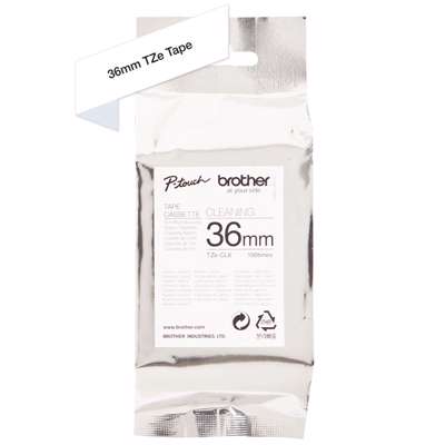 Rensetape Brother TZeCL6 36mm t/ 100 rensninger