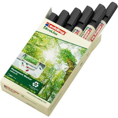 Marker Edding 22 EcoLine sort perm. 1-5mm