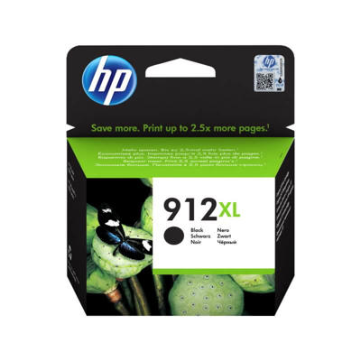 Farvepatron HP 912XL t/Officejet 8000, sort