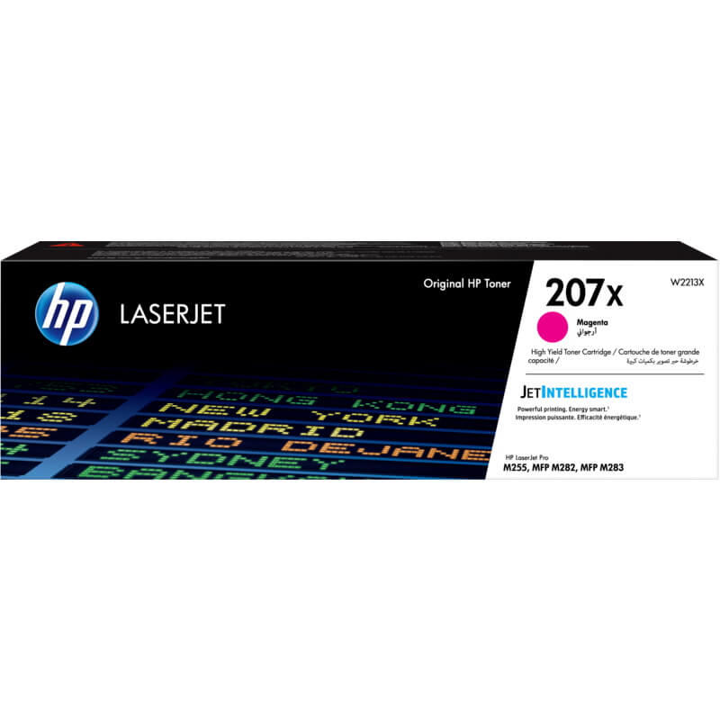 Laserpatron HP 207X W2213X t/M252/282, magenta