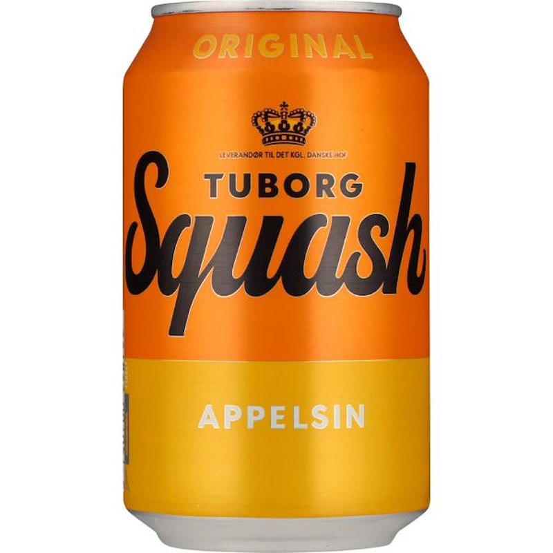 Sodavand Tuborg Squash 0,33l ks m/24 incl pant