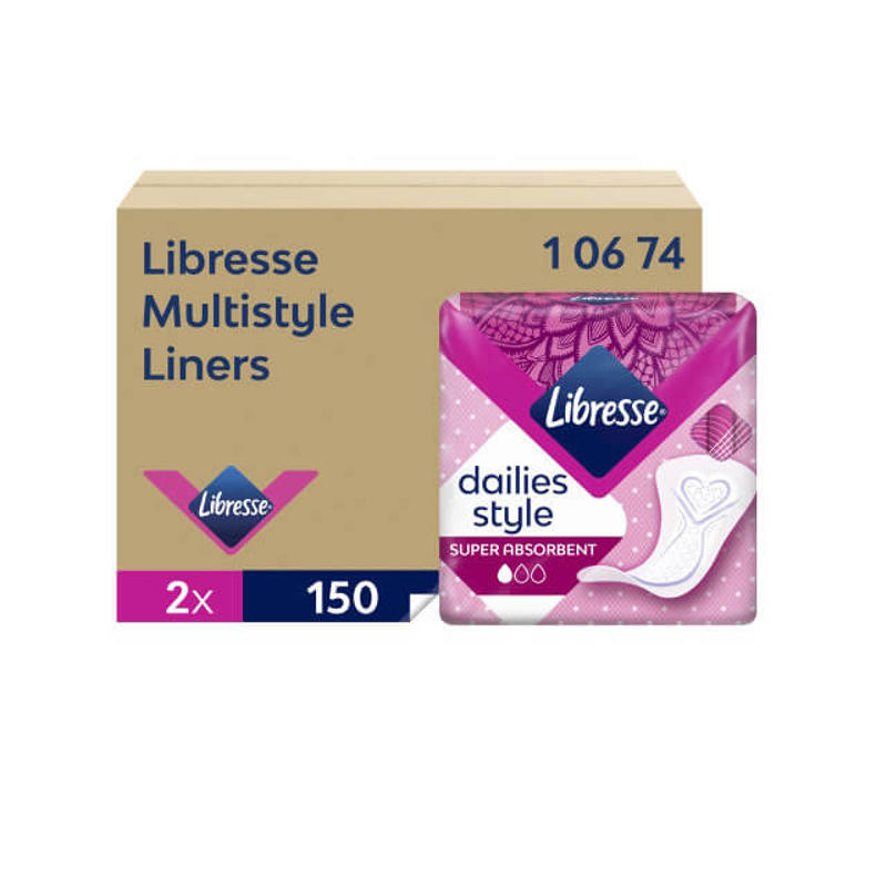 Trusseindlæg Libresse Multistyle Liners 10674 /300