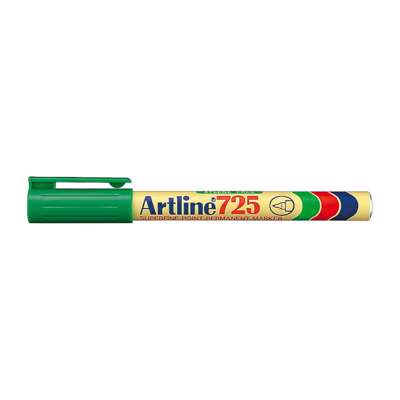 Marker Artline EK725 Permanent 0.4 mm grøn