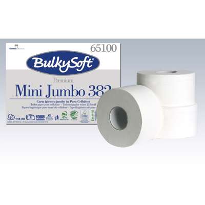 Toiletpapir Gigant S Bulky Sof 2-lags hvid 145m 12rul/pak
