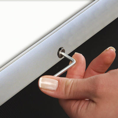 Snapramme TWIN Light 50x70 B2 plakatstr. vandtæt alu