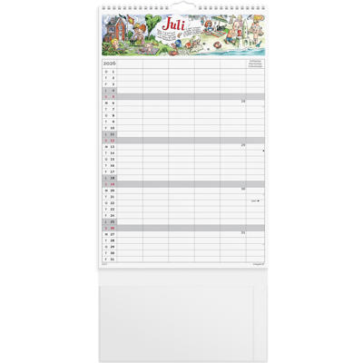 Familiekalender Otto Dickmeiss & Lilja Scherfig 5 kol. 2026