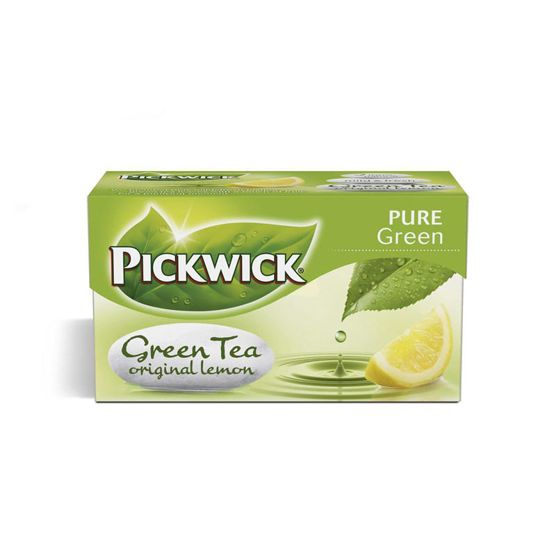 Te Pickwick grøn te Citron 20breve/pak