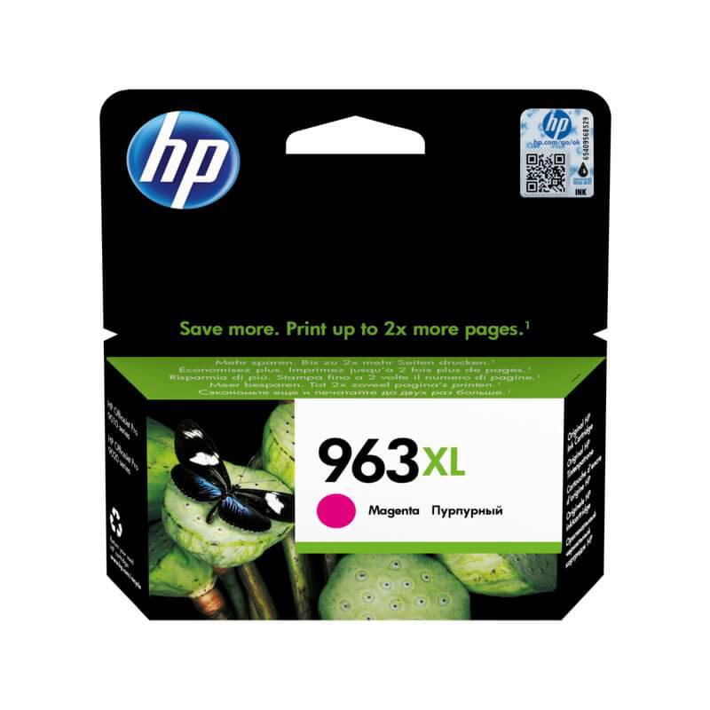 Farvepatron HP 963XL t/Officejet 9013, magenta