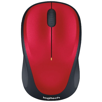 Mus Logitech M235 wireless rød
