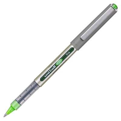 Rollerpen Uniball UB-157E Eye Fine Eco 0,5mm lysegrøn