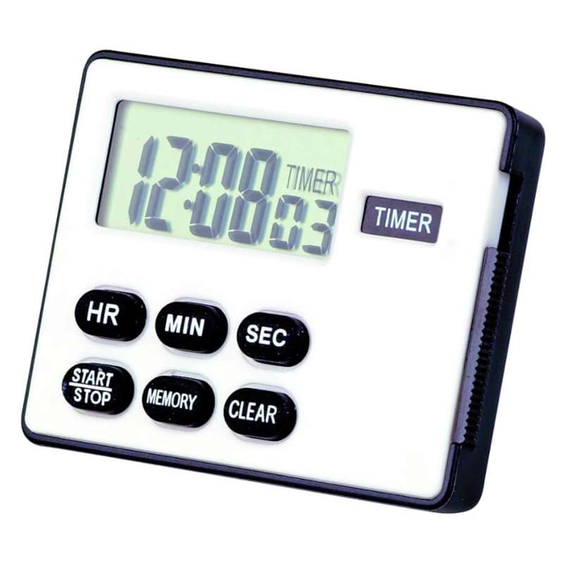 Stopur digitalt m/magnet & klemme