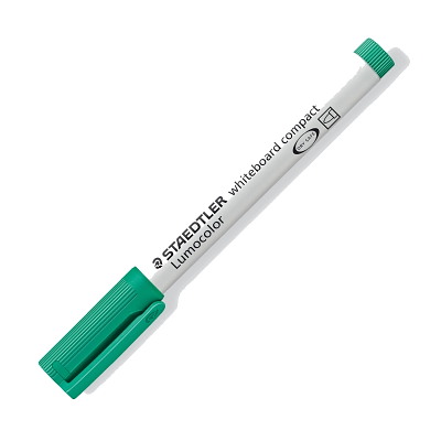 Whiteboard marker Lumocolor Compact 341 1-2mm grøn