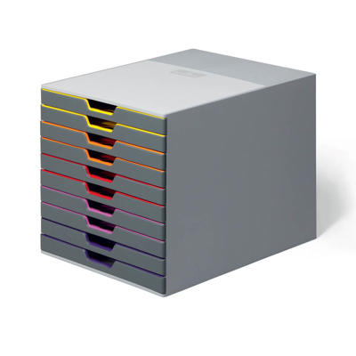 Skuffekabinet Durable VARICOLOR 10 m/10 skuffer