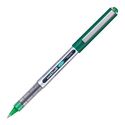 Rollerpen Uniball UB-150E Eye micro 0,2mm grøn