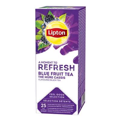 Te Lipton Blue Fruit 25breve/æsk