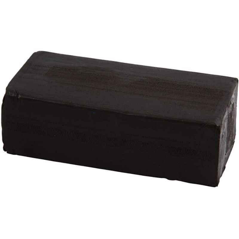 Modellervoks Soft Clay Creas 500g sort