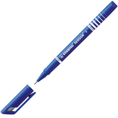 Fiberpen Stabilo Sensor 0.3 mm Fineliner blå
