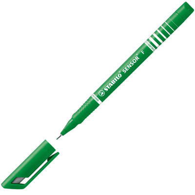 Fiberpen Stabilo Sensor 0.3 mm Fineliner grøn