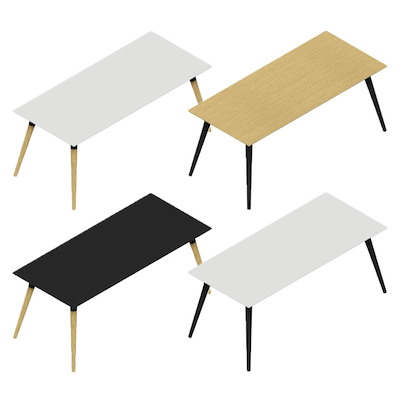 Konferencebord Dencon XL 1926 180x80 HPL