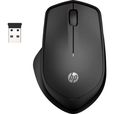 Mus HP 280 silent wireless sort