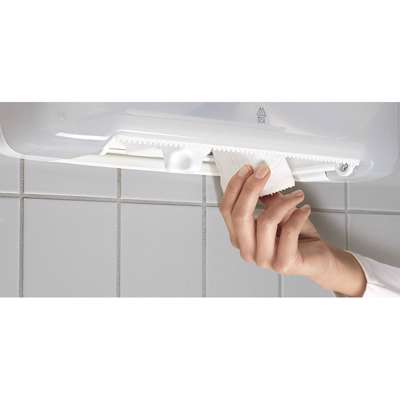 Dispenser Tork Twin mini jumbo 555500, plast, hvid