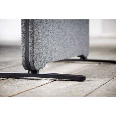 T-fod Arc sort t/skærmvæg Edge