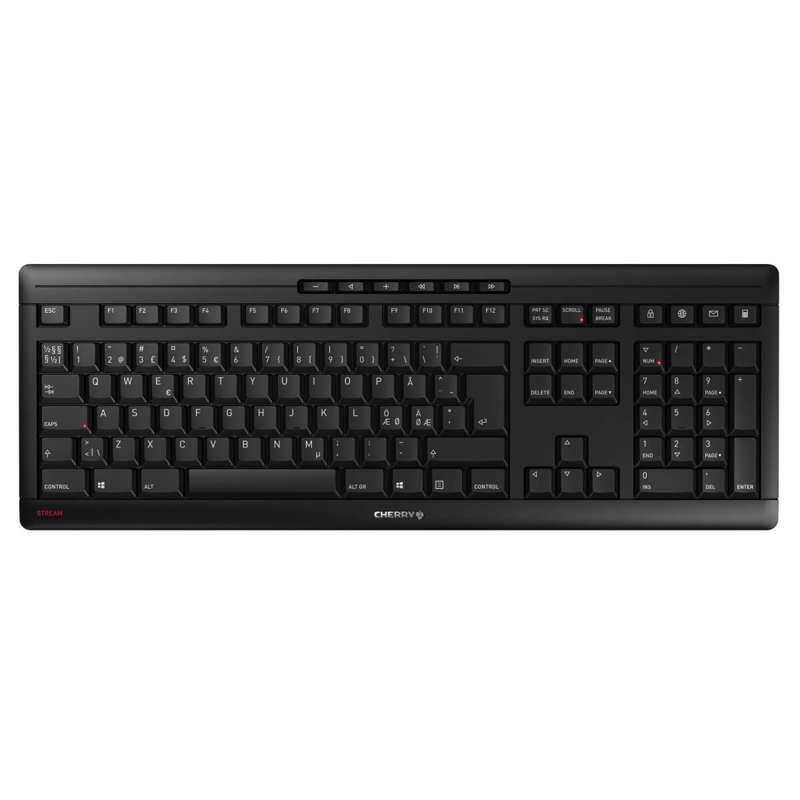 Tastatur Cherry Stream Wireless Black