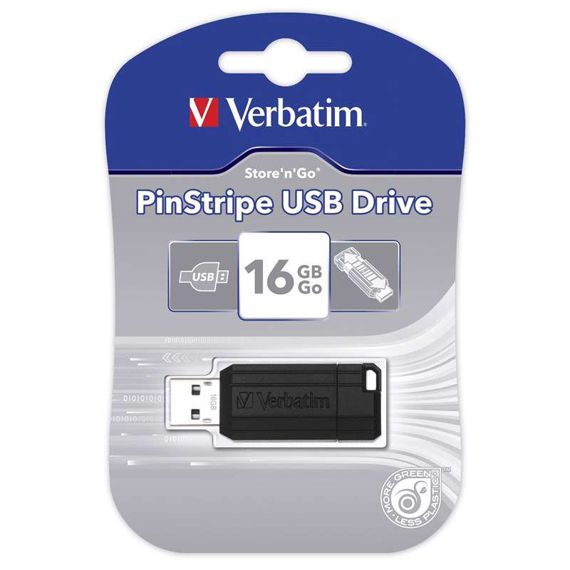 USB-stick 16GB Store'n'Go Pin Stripe