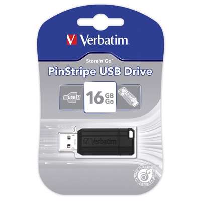 USB-stick 16GB Store'n'Go Pin Stripe
