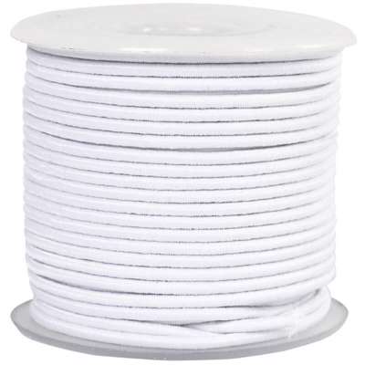 Elastiksnor Creas 2mm natur 180m