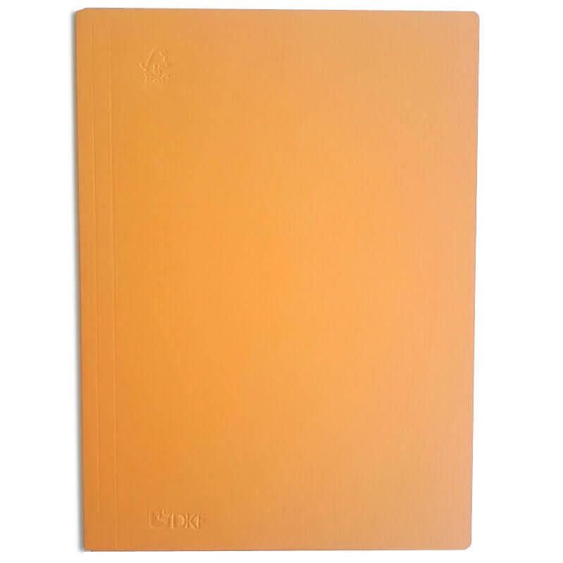 Mappe DKF nr. 125 A4 m/3 klap 801204, orange