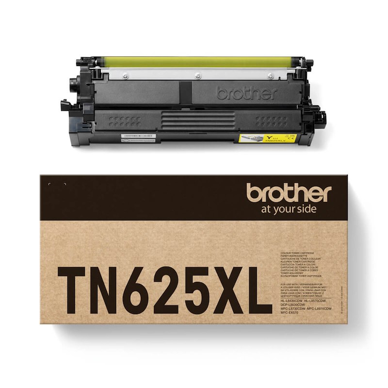 Laserpatron Brother TN-625XLY, yellow