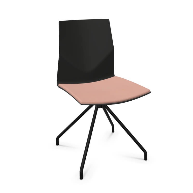 Konferencestol FourCast 2 plastskal farve 10 m. Select 64213