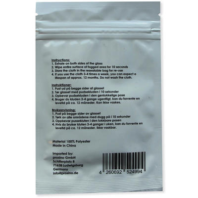 Brillerens Büngers pudseklud anti-dug