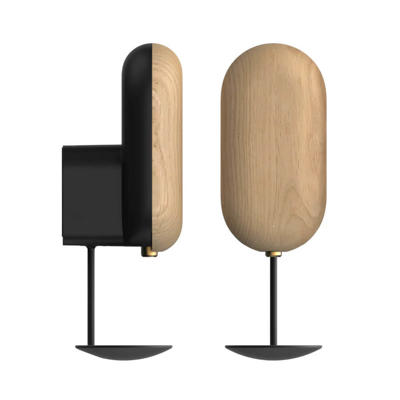 Dispenser desinfektion Details vægmodel lys eg/ sort