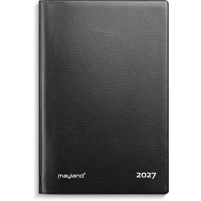 Mini Planner ugekalender 2027 Mayland sort vinyl