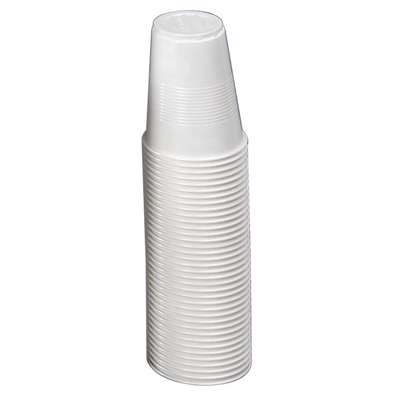 Drikkebæger t/ kolde drikke, hvid 20cl PS 100stk/ps