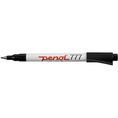 Marker Penol 777 sort 1,0mm 