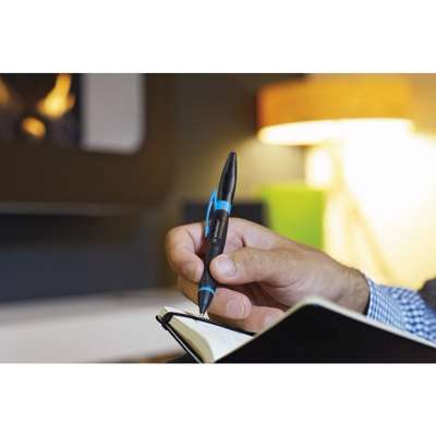 Kuglepen Stabilo Smartball V sort/lilla