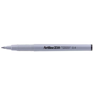Marker Artline EK250 sort permanent 0,4mm
