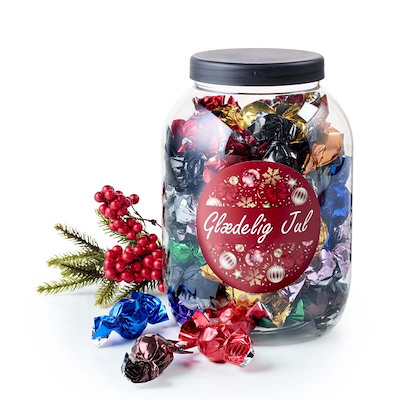 Julegave 2026 Jars Mixede chokoladeballs 1100g