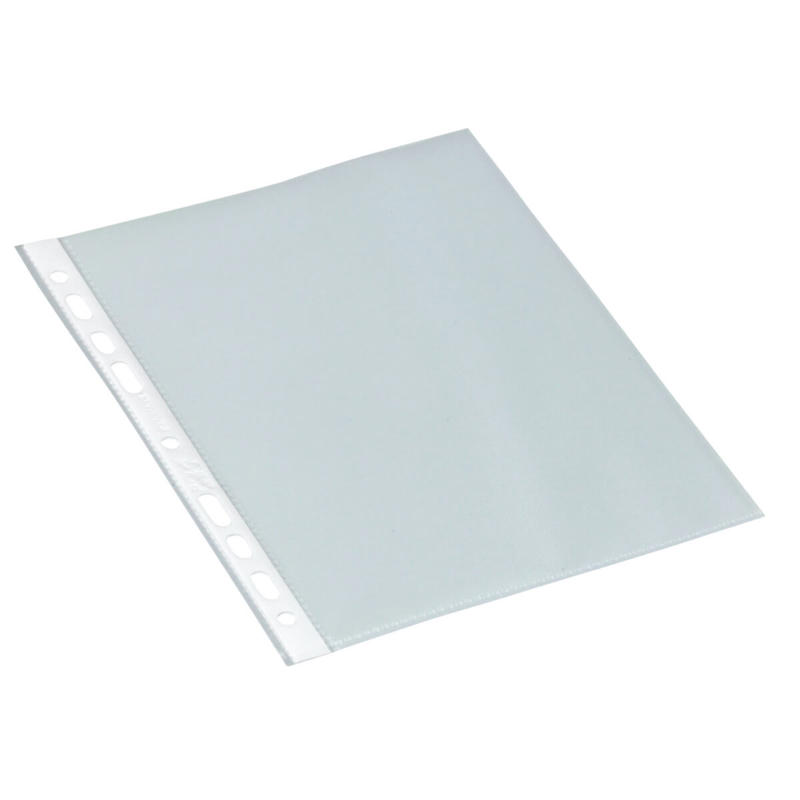 Plastlomme A4 Bantex 0,11mm præg åben top 100stk/pk